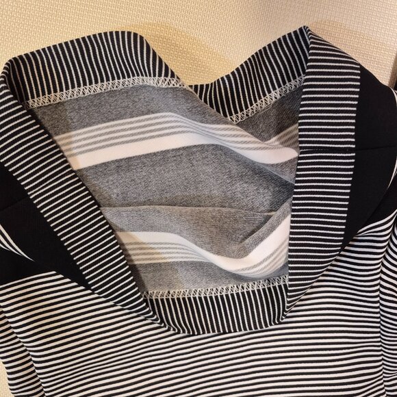 ARMANI EXCHANGE high waisted black and white shorts - Picture 4 of 13